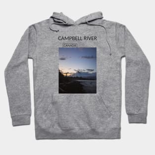 Campbell River British Columbia Canada Nature River Gift for Canadian Canada Day Present Souvenir T-shirt Hoodie Apparel Mug Notebook Tote Pillow Sticker Magnet Hoodie